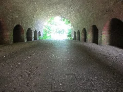 Kutzow Unterführung Bahnstrecke Ducherow Heringsdorf Wolgaster Fähre 2013 06 20 4