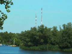Lake Of Gartow With Masts