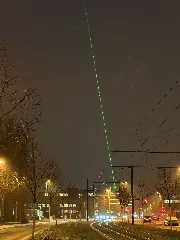 Laser Adlershof Berlin Bei Schnee, 2025 01 09