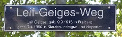 Leif Geiges Weg