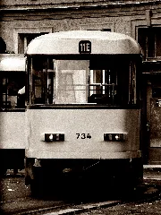 Leipzig Tatra B4D M 734 Wahren