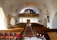 Leitzersdorf Kirche, Empore