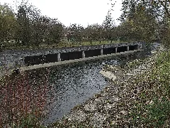 Lenzburg Aabach Einlaufbauwerk Hochwasserkanal