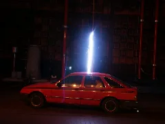Lightning To A Car
