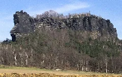 Lilienstein, Nordwestspitze