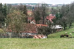 Lindenkreuz, View To The Village