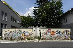 Linz Stmagdalena Mosaik Ggü Freistädter Straße 442