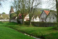 Lüdge Stadtmauer Kleine Emmer