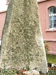 Luetzower Denkmal Rastatt Text 1907