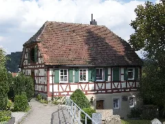 Murrhardt Altstadt Alter Friedhof Ehem. Armenhaus Ansicht Von Westen