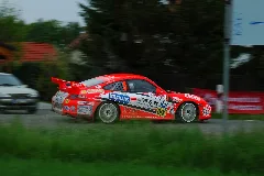 O. Dobberkau + J. Gäbler Porsche 996 Gt3 Rs (1 Km E Of Romersgrun)