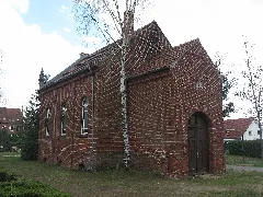 Oranienburg Sachsenhausen, Friedhofskapelle Nordansicht
