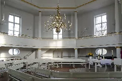 Osterkirche Bramfeld Innenraum Blick Nach Norden