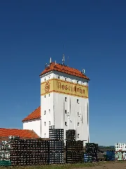 Poeßneck Rosenbrauerei Wasserturm