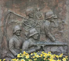 Pustritz Kriegerdenkmal Detail