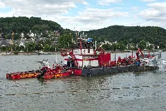 Remagen Kripp Löschboot Rpl 7 Heck