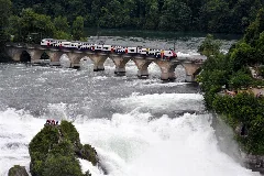 Rheinbruecke Bei Laufen 01 09