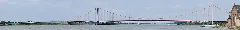 Rheinbruecke Emmerich Panorama 2013