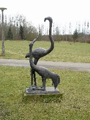 Rostock Fischerdorf Flamingo