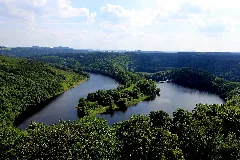 Saaleschleife Bei Burgk (Obere Saale)