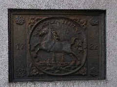 Salzkotten Post Lange Straße 25 Plakette