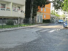 Sandgasse Zebrastreifen Tu Einfahrt