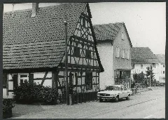 Scheppach Bauernhaus Am "Laden" Gegenüber Rathaus (Nr. 27) Labw Hohenlohe Zentralarchiv Neuenstein Kra Sf 2 Sa 77.1.13