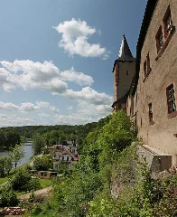 Schloss Rochlitz Südfassade Und Turm Lichte Jupe (01 2)