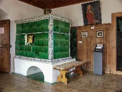 Schloss Werdenberg 1Stock Ritterstube Kachelofen