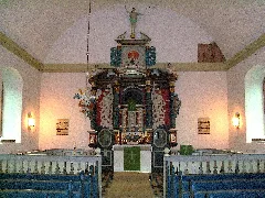 Sibbesse, Ot Almstedt, Kirche St. Mauritius, Kanzelaltar