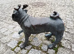 Skulptur Hammerstr 3A (Brandenburg An Der Havel) Waldmops&Clara Walter&4