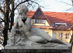 Skulptur Rüdesheimer Platz (Wilmd) Siegfriedbrunnen&Emil Cauer Der Jüngere&1911