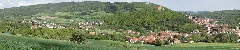 Spangenberg Elbersdorf Germany Panorama May 2010