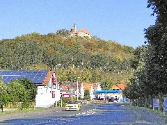 Spangenberg Looking At Schloss Spangenberg Germany October 2010