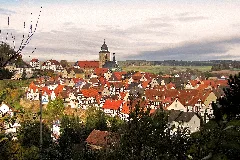 Stadtuebersicht Naumburg (Hessen)