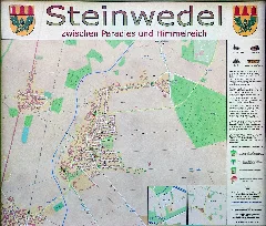 Steinwedel Orientierungstafel