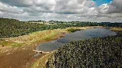 Talsperre Lehnmühle Aerial