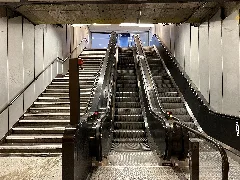 U Bahnhof Rathaus Steglitz Alte Rolltreppen