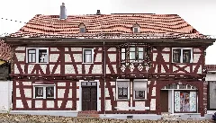 Waldems Esch, Kirchgasse1, Fachwerkhaus 1686