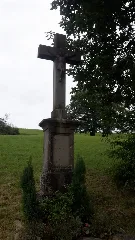 Wegkreuz Am Feldweg Der Die Verlängerung Bildet Von Der Litzelbergstraße Westlich Güttingen