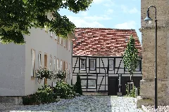 Weißensee (Thüringen), Die Häuser Kirchplatz 2A Und Bergstraße 8