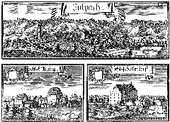 Wening B024 Julbach, Schloss; Ritzing, Schloss; Seibersdorf, Schloss
