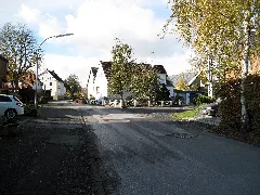 Werl, Budberg, Ortsdurchfahrt In Der Nähe Der Kapelle