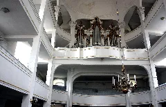 Zschopau, Kirche St.martin, Blick Zur Orgel