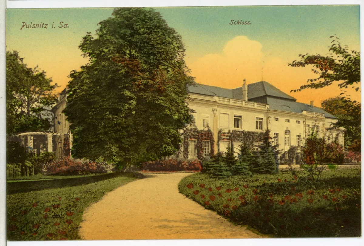 11033 Pulsnitz 1910 Schloß Brück & Sohn Kunstverlag