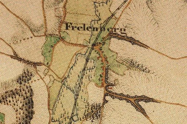 198 Frelenberger Mühle Uraufnahme