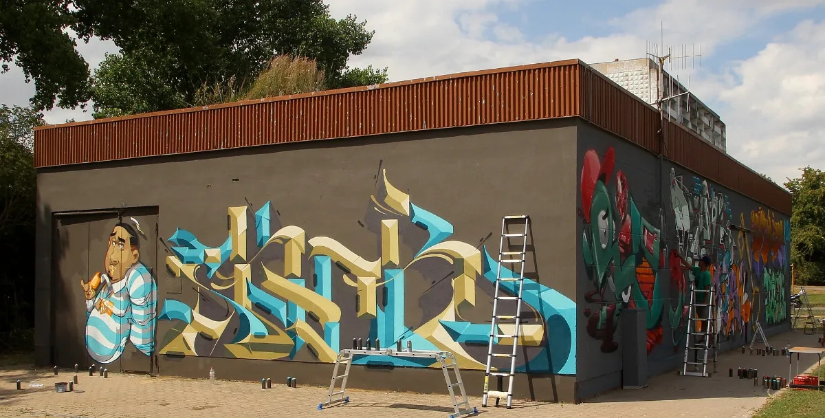 2014 07 Halle 08 Graffiti In Halle