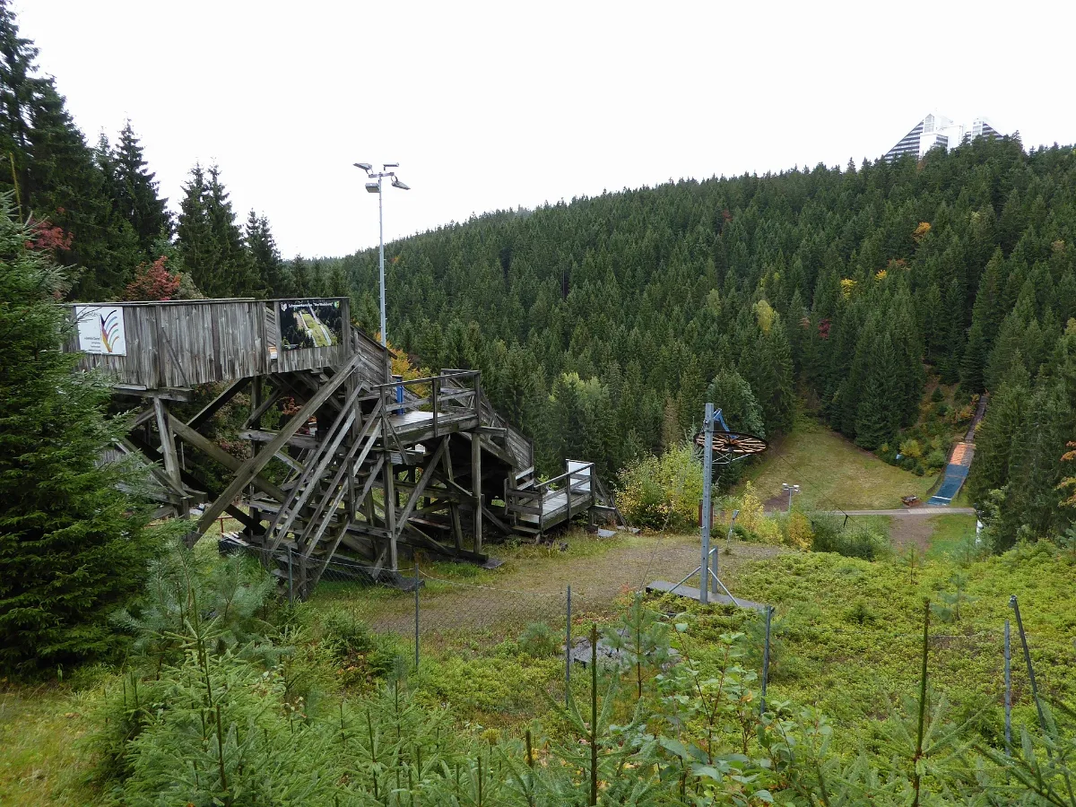 20151008 Xl P1000126 Oberhof Stadt Am Rennsteig Und Umgebung