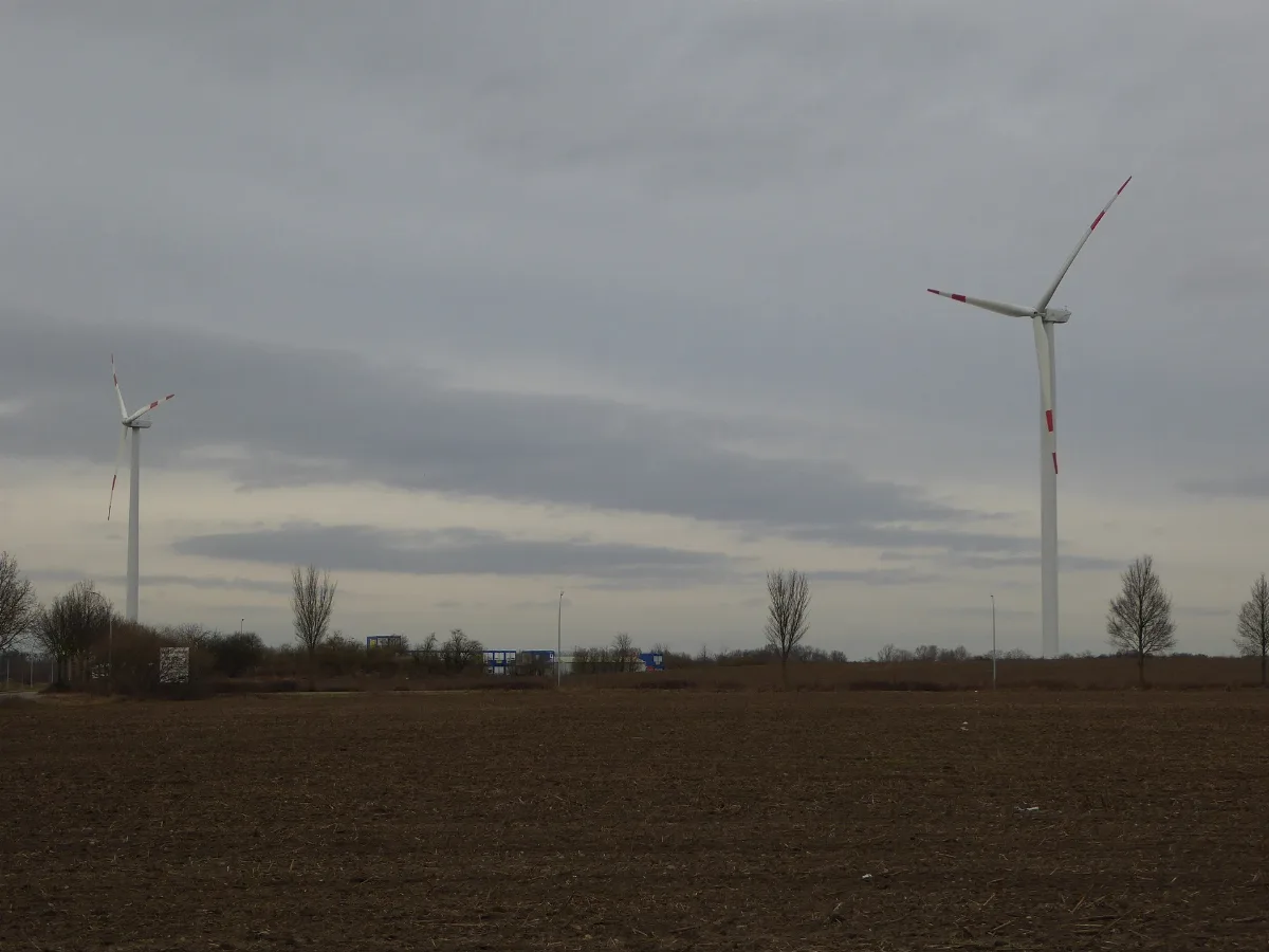 20160129 Xl P1020417 Windkraftanlagen (Wka) Bei Herzfelde