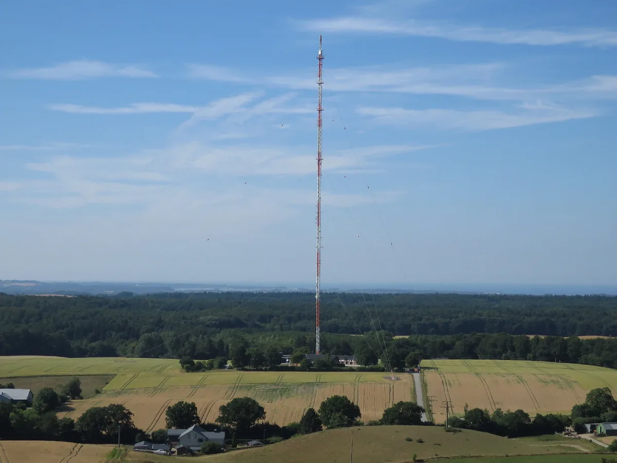 2018 07 16 Sender Bungsberg Sicht Vom Fmt Bungsberg